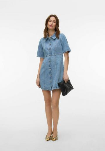 Джинсовое платье