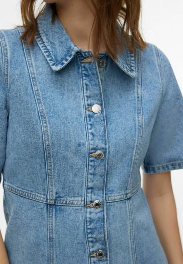 Джинсовое платье