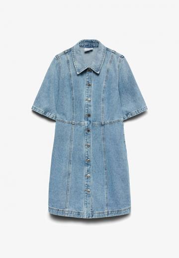 Джинсовое платье