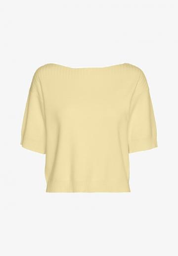 Пуловер с коротким рукавом