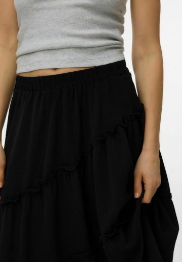 Юбка с воланами