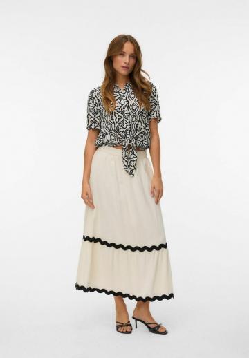 Юбка с воланами