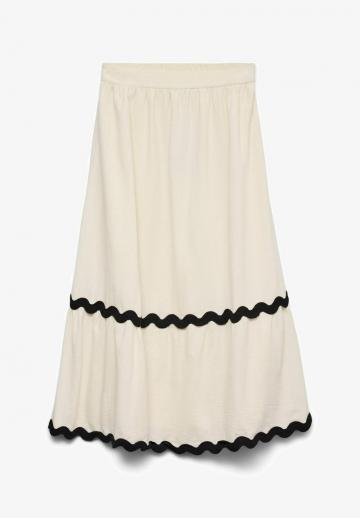 Юбка с воланами