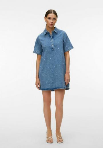 Джинсовое платье