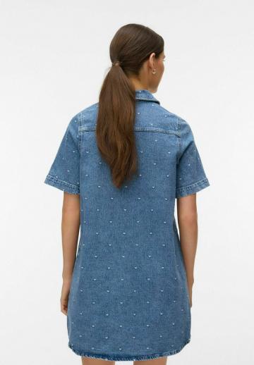 Джинсовое платье