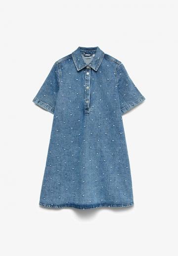 Джинсовое платье