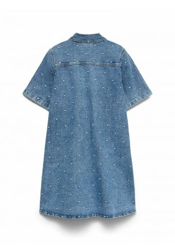 Джинсовое платье