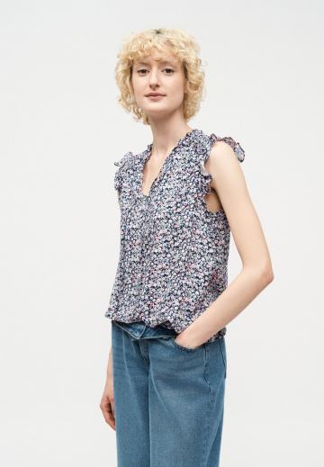 Блузка без рукавов