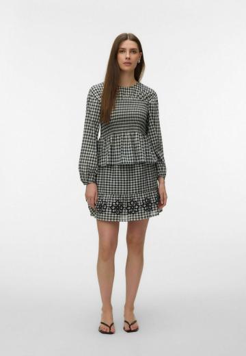 Юбка с воланами