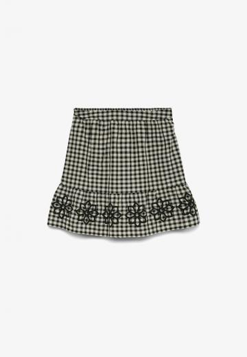 Юбка с воланами