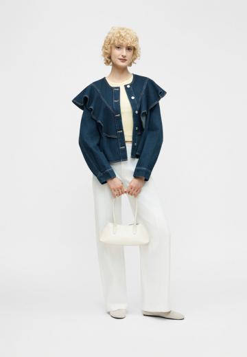 Джинсовая блузка