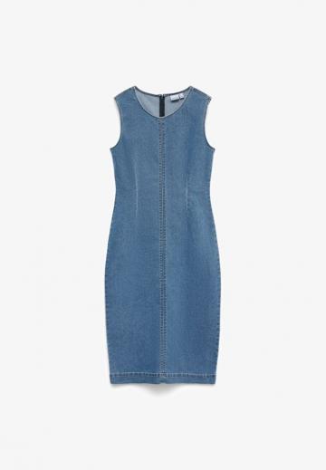 Джинсовое платье