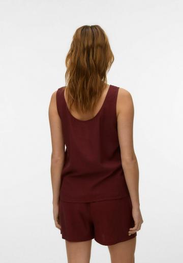 Блузка без рукавов