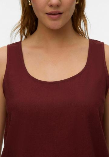 Блузка без рукавов