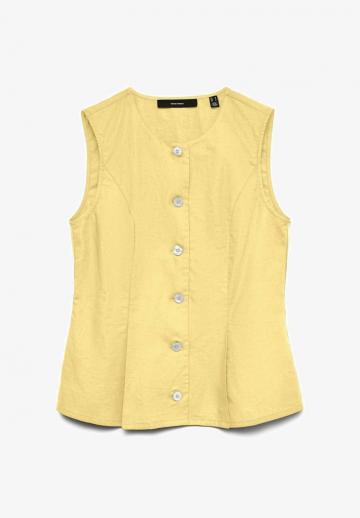 Джинсовая жилетка