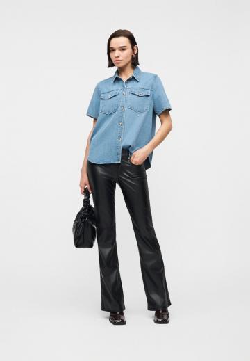 Джинсовая блузка