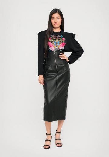 Кожаная юбка