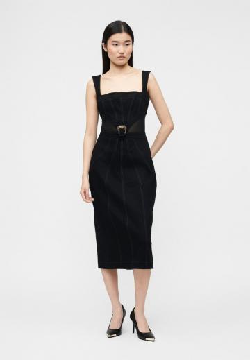 Джинсовое платье