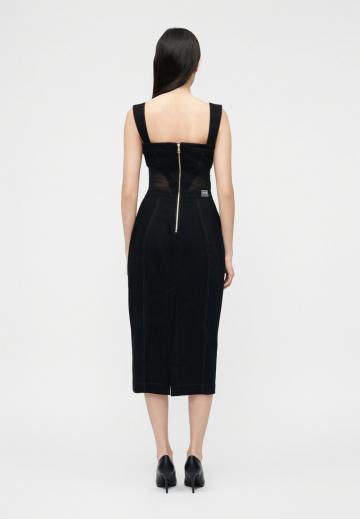 Джинсовое платье