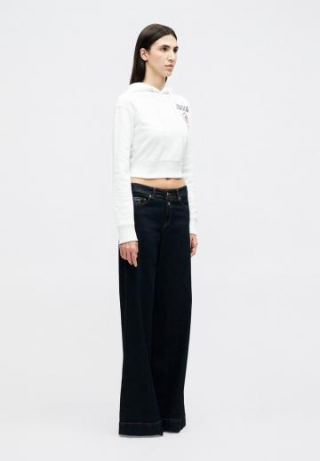 Пуловер с капюшоном