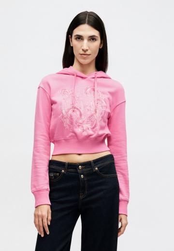 Пуловер с капюшоном