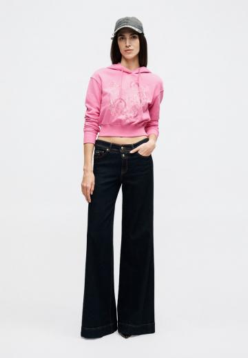 Пуловер с капюшоном