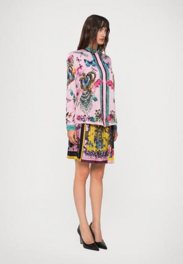 Атласная блузка