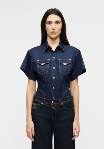 Джинсовая блузка