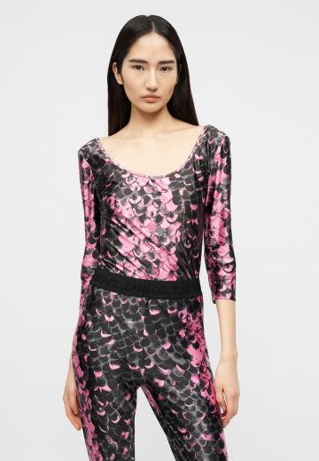 Майка с рукавом три четверти