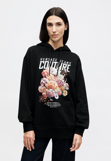 Пуловер с капюшоном