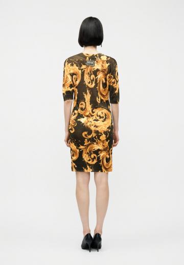 Вязаное платье