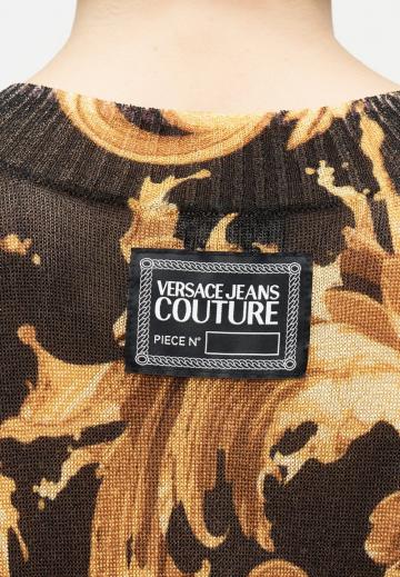 Вязаное платье