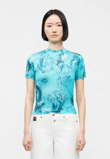 Пуловер с коротким рукавом