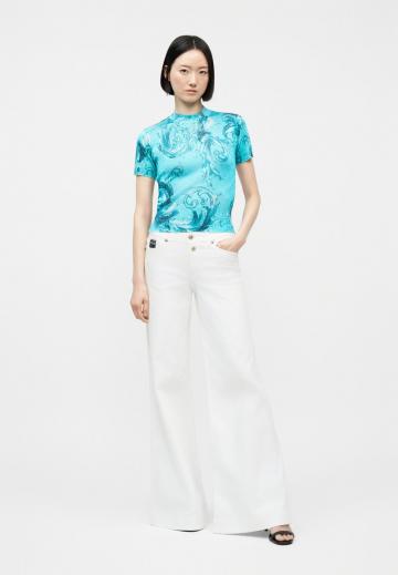 Пуловер с коротким рукавом