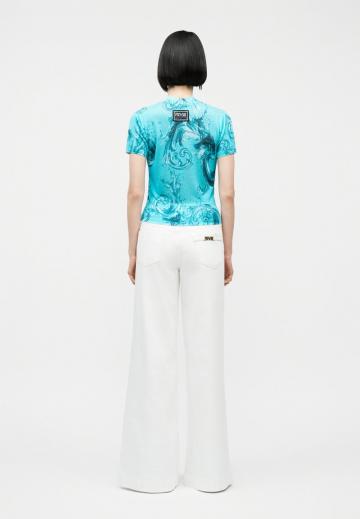 Пуловер с коротким рукавом