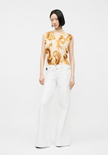 Пуловер с коротким рукавом