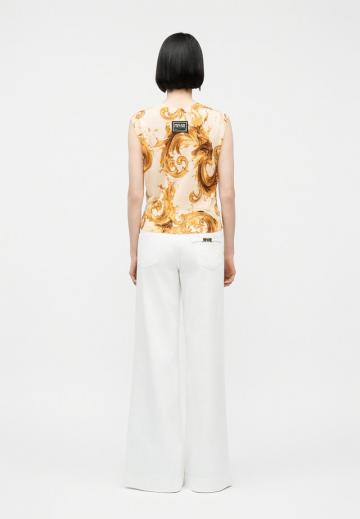 Пуловер с коротким рукавом