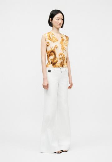 Пуловер с коротким рукавом