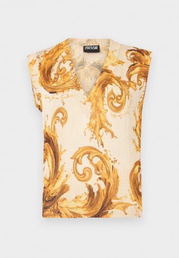 Пуловер с коротким рукавом