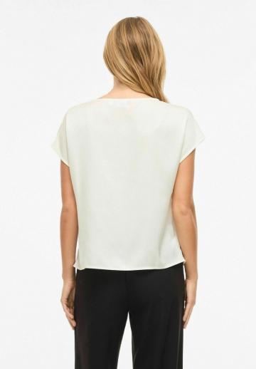 Атласная блузка