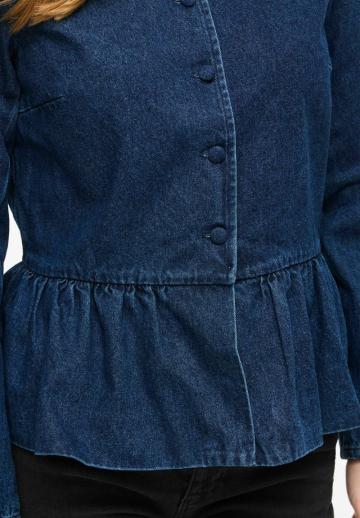 Джинсовая жилетка