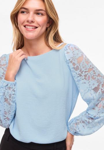 Кружевная блузка