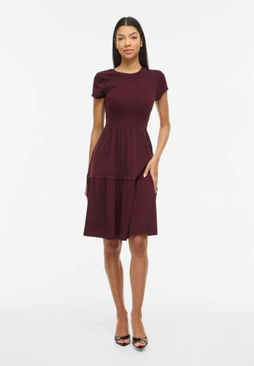 Вязаное платье