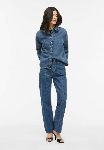 Прямые джинсы