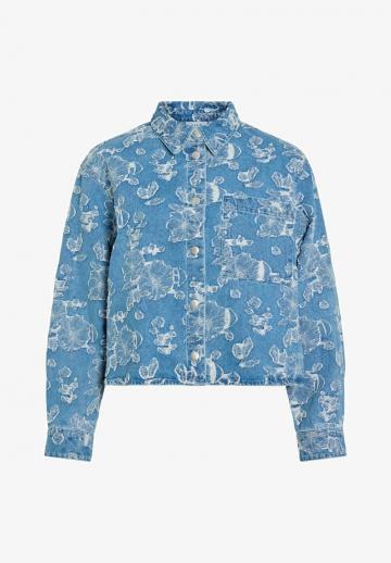 Джинсовая жилетка