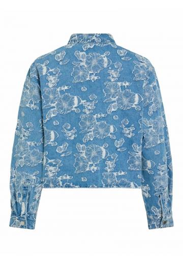 Джинсовая жилетка