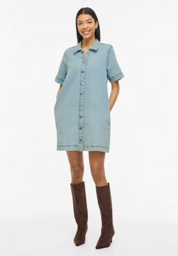 Джинсовое платье