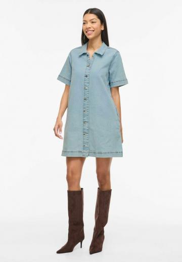 Джинсовое платье