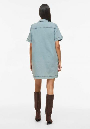 Джинсовое платье