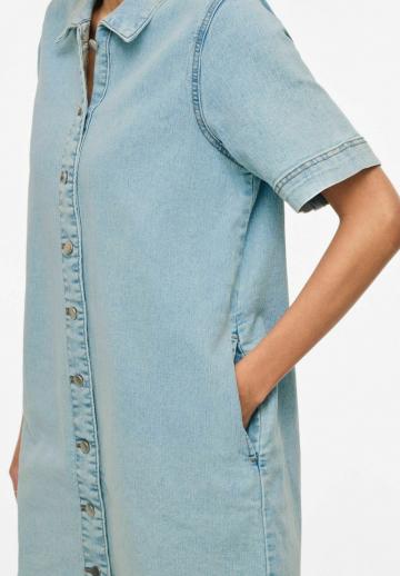 Джинсовое платье
